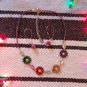 Vintage Claire's necklace and cute earrings!
